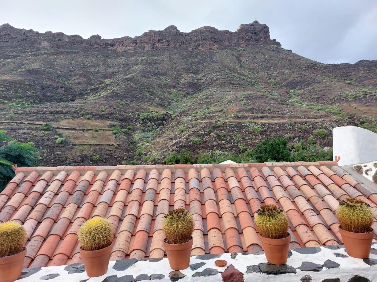 Vila Historica Casa Con Vistas Al Jardin De Cactus Y Montanas Mogán Exteriér fotografie